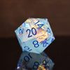 Ice Storm Sharp-Edged Resin Dice Set