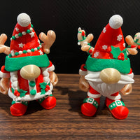 Flexi Christmas Gnome - 3D Printed Sculpture Fidget toy