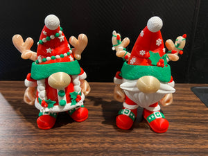 Flexi Christmas Gnome - 3D Printed Sculpture Fidget toy