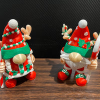 Flexi Christmas Gnome - 3D Printed Sculpture Fidget toy