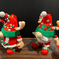 Flexi Christmas Gnome - 3D Printed Sculpture Fidget toy