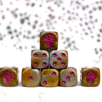 Shroom' Variety 16mm Dice