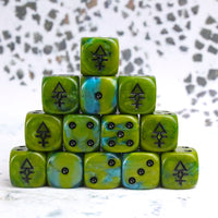 Reclusive Space Elf 16mm Dice 3