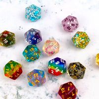 Single D20, Polyhedral Die