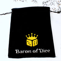 Premium Black Dice Bags