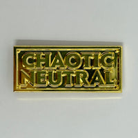 Chaotic Neutral Enamel Pin