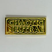 Chaotic Neutral Enamel Pin