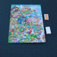 Geometric Pattern Mat 36" x 36" | Board Game Puzzle Mat