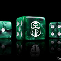 Imperial Helm 16mm Dice - Green