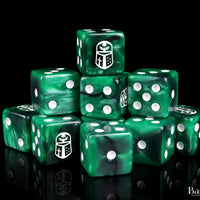 Imperial Helm 16mm Dice - Green