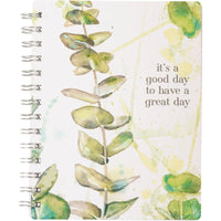 It's A Good Day To Have A Great Day Spiral Notebook | Art on Both Sides | 5.75" x 7.50"  | 120 Lined Pages