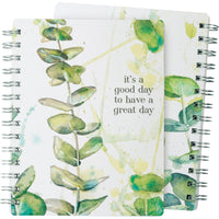 It's A Good Day To Have A Great Day Spiral Notebook | Art on Both Sides | 5.75" x 7.50"  | 120 Lined Pages