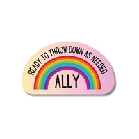 LGBT Ally Sticker Bundle | Glossy Die Cut Vinyl Sticker