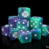 Mountain Treasure, Square 16mm Dice