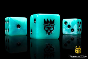 Royal Ghost, Square 16mm Dice