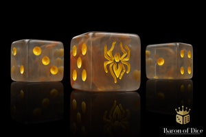 Spider, Square, 16mm Dice