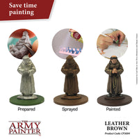 Army Painter Colour Primer: Leather Brown