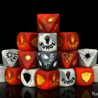 Matte Finish, Shadow Group, Dice Set