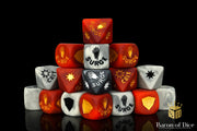 Matte Finish, Shadow Group, Dice Set