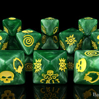 World Domination, Green, D8 Dice Set