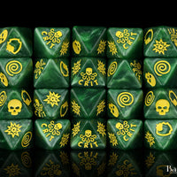 World Domination, Green, D8 Dice Set