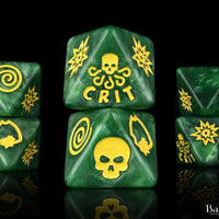 World Domination, Green, D8 Dice Set