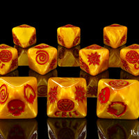 Nuclear Reactor, D8 Dice Set