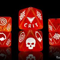 Phoenix, D8 Dice Set