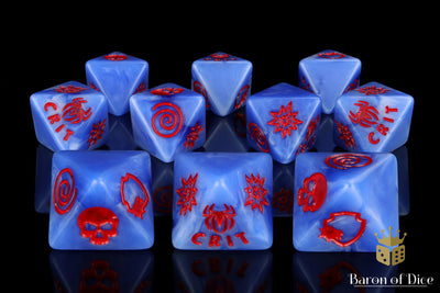 Heroic Spider D8 Dice Set