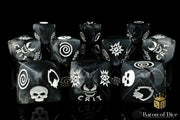 Symbiote, Dark, D8 Dice Set