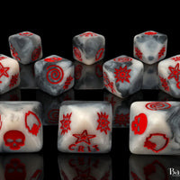 Winter Sergeant, D8 Dice Set