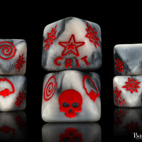 Winter Sergeant, D8 Dice Set