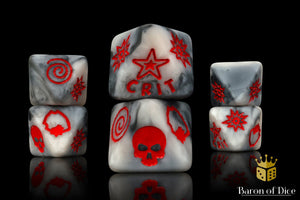 Winter Sergeant, D8 Dice Set