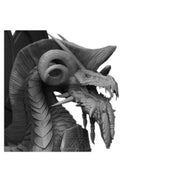 Dragon God of Mithril Wall-Mountable Bust