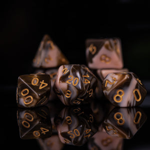 Neapolitan Acrylic Dice Set