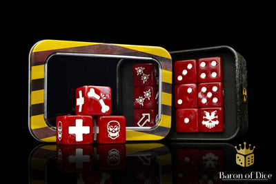 Red Butcher, Skirmish Set, Dice