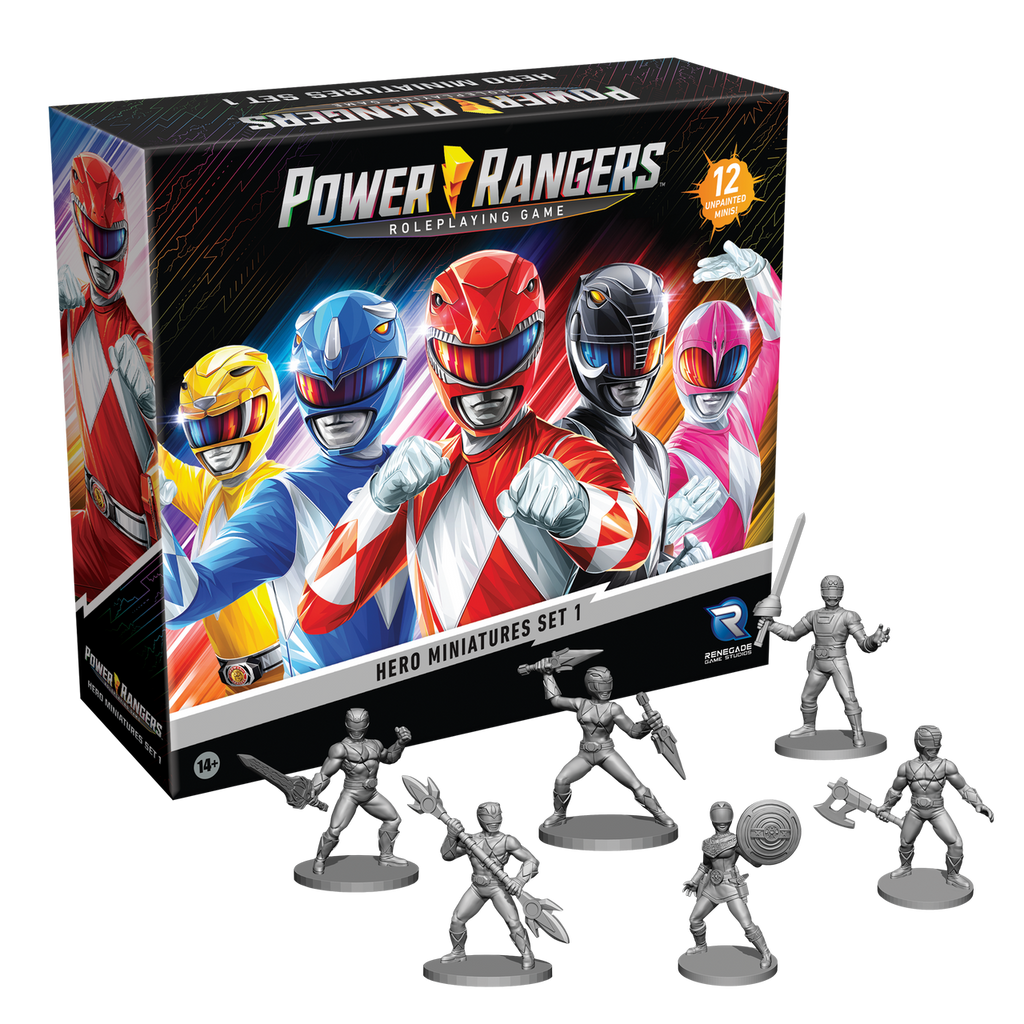 Power Rangers RPG: Hero Miniatures - Set 1