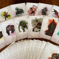 Encounter Cards (D&D) - Challenge Rating 0-6 PACK 1