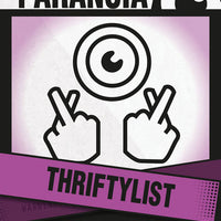 Paranoia: Thriftylist Card Deck