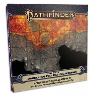 Pathfinder: Flip-Tiles - Darklands Fire Caves Expansion