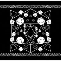 D20 Polyhedral Dice Set Playmat