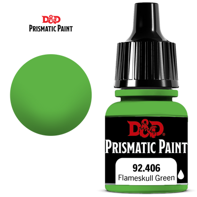 D&D Prismatic Paint: Flameskull Green