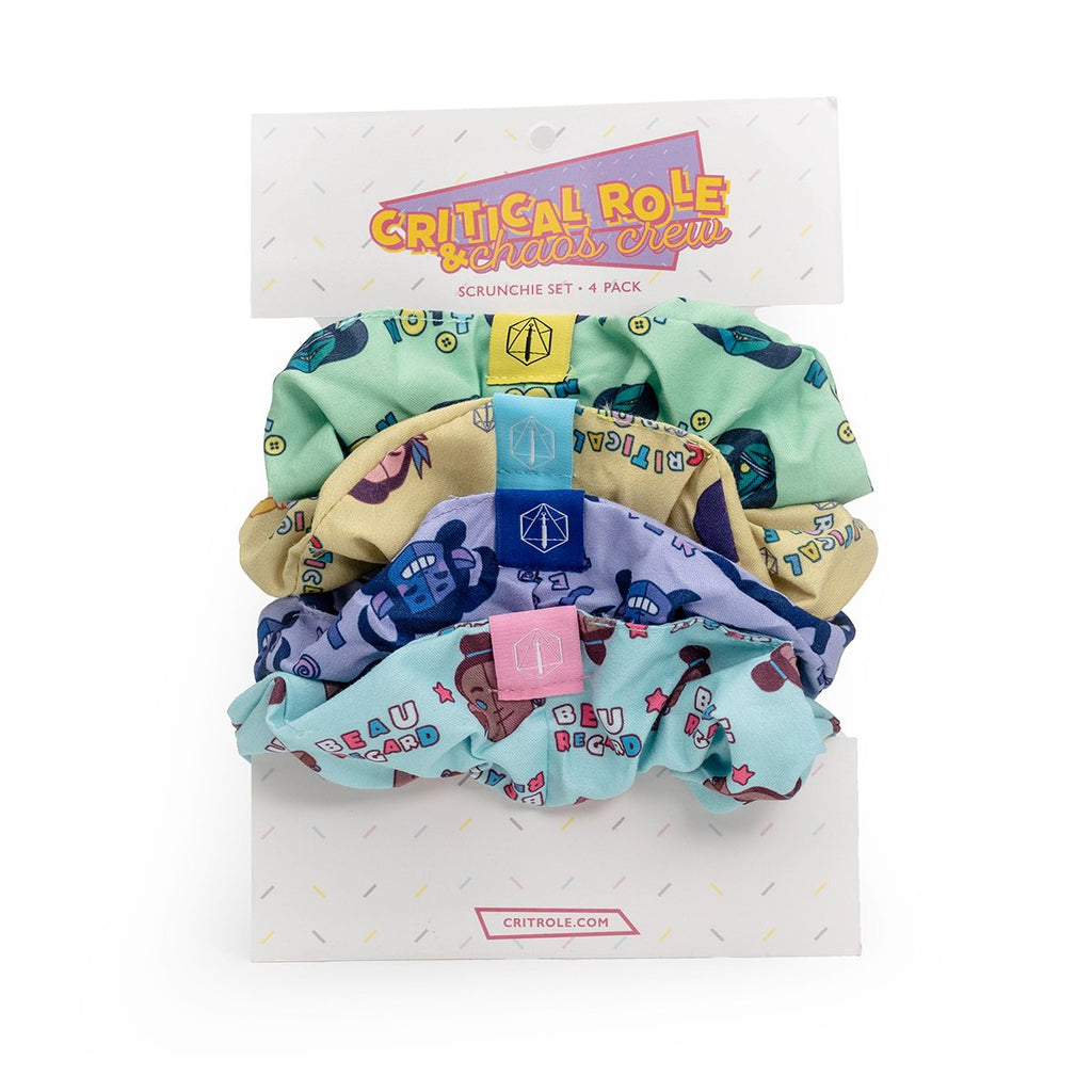 Critical Role: Scrunchie Set - 4-Pack