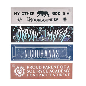 Critical Role: Mighty Nein - Bumper Sticker 4-Pack Set