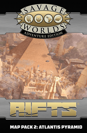 Rifts for Savage Worlds: Map Pack 2 - Atlantis Pyramid