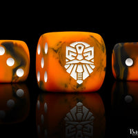 Hearth Fire, 16mm Dice