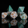 Seafoam Acrylic Dice Set