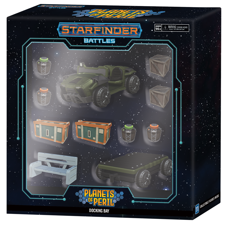 Starfinder Battles: Planets of Peril - Docking Bay Premium Set