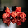 Strawberry Sherbet Acrylic Dice Set