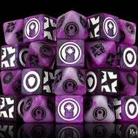 Skirmish, Good Karma - Purple, Dice Set